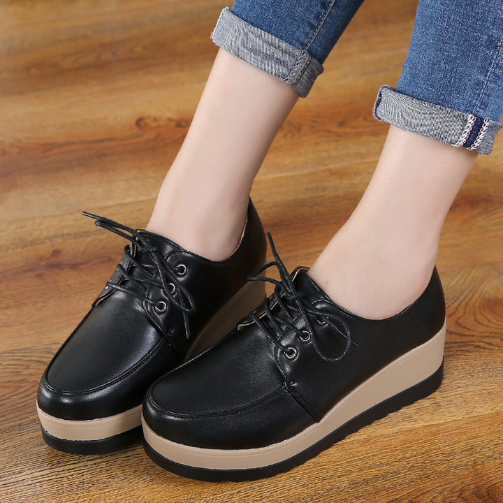 Dame Stilfulde Keil Oxfords Stilla