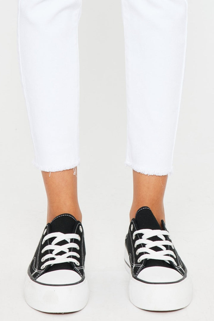 Stilla | Mid Rise Ankle Skinny Jeans