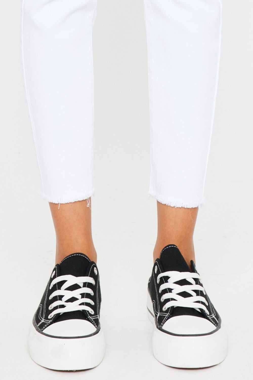 Stilla | Mid Rise Ankel Skinny Jeans