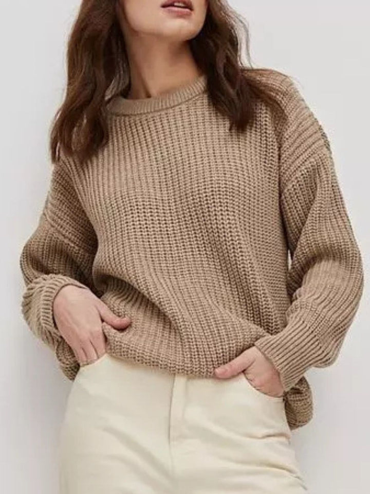 Stilla | Behagelig Rundhals-Sweater med Klassisk Design