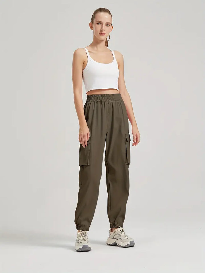 Stilla | Cargo-joggingbukser Med Elastisk Talje