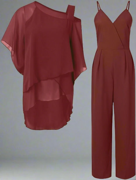 Stilla | Luksus Chiffon Sæt til Elegante Aftener