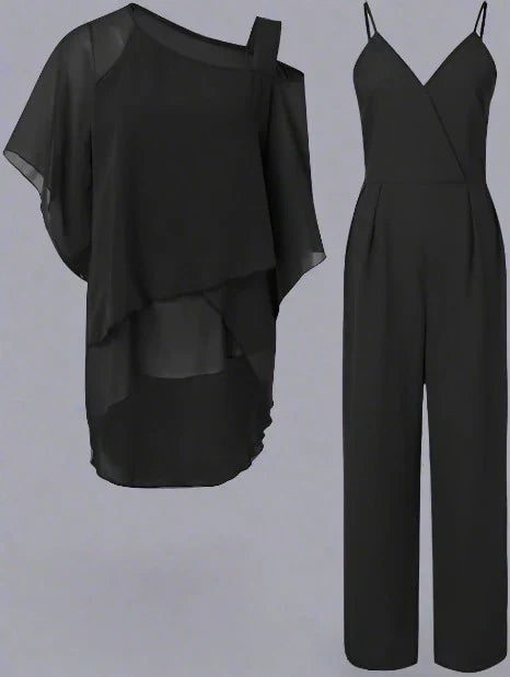 Skovae | Luksus-chiffon-sæt til elegante aftener