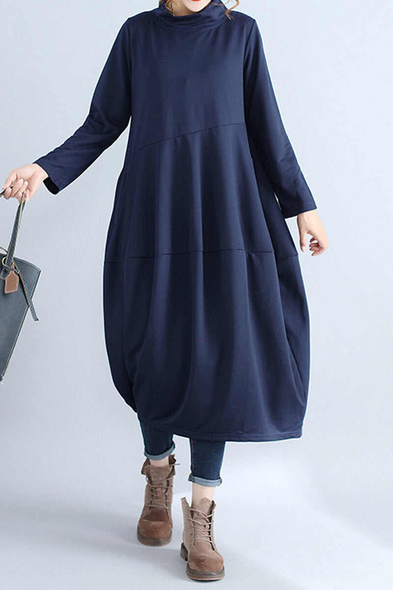 Stilla | Urban Comfort Midi Kjole