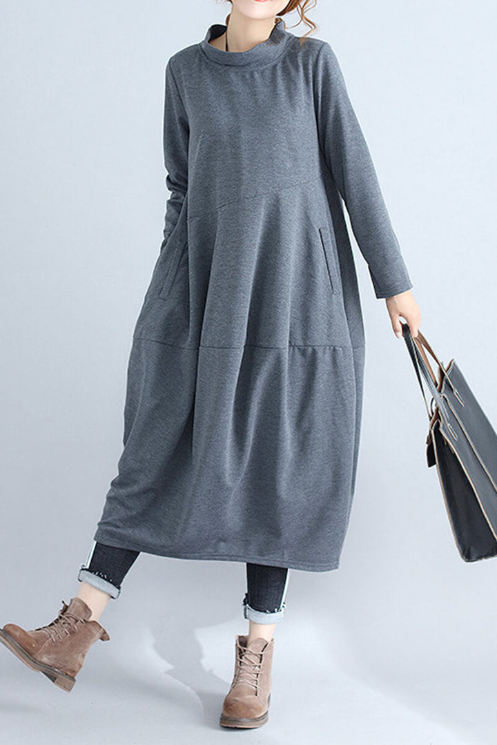 Stilla | Urban Comfort Midi Kjole