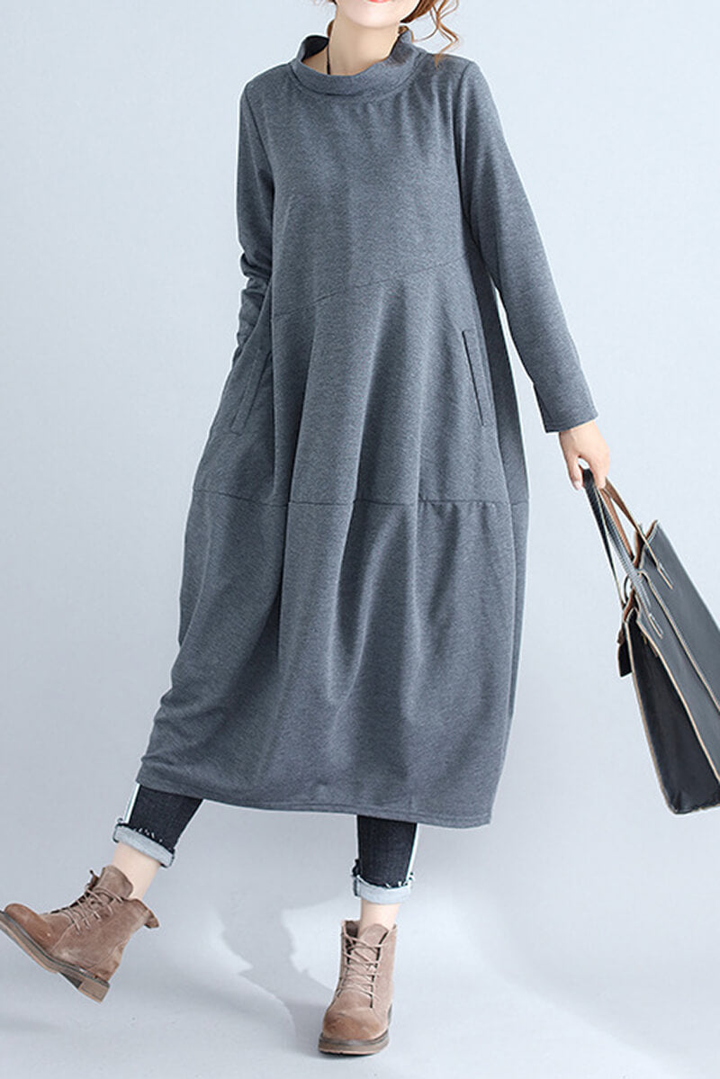 Stilla | Urban Comfort Midi Kjole