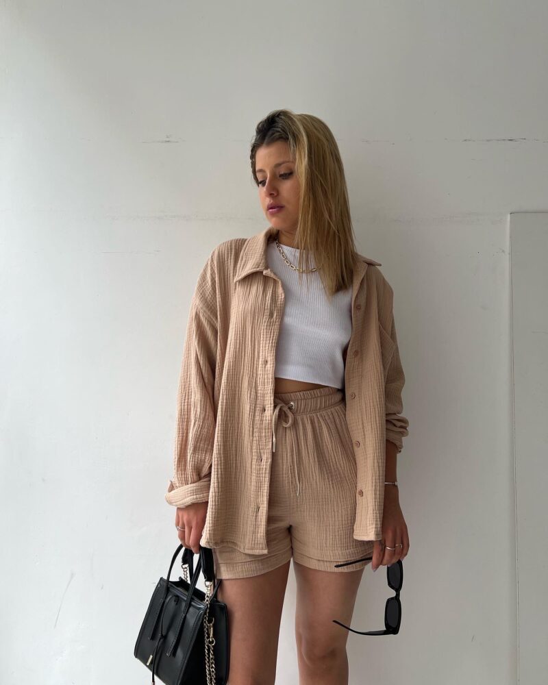 Stilla | Ensemble Skjorte Og Shorts Frisk