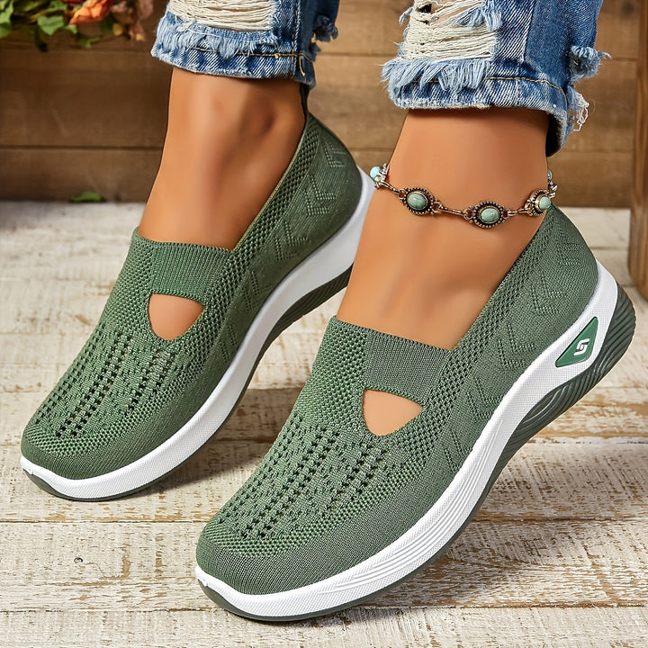 Skovae | Åndbare ortopædiske slip-on sneakers til damer