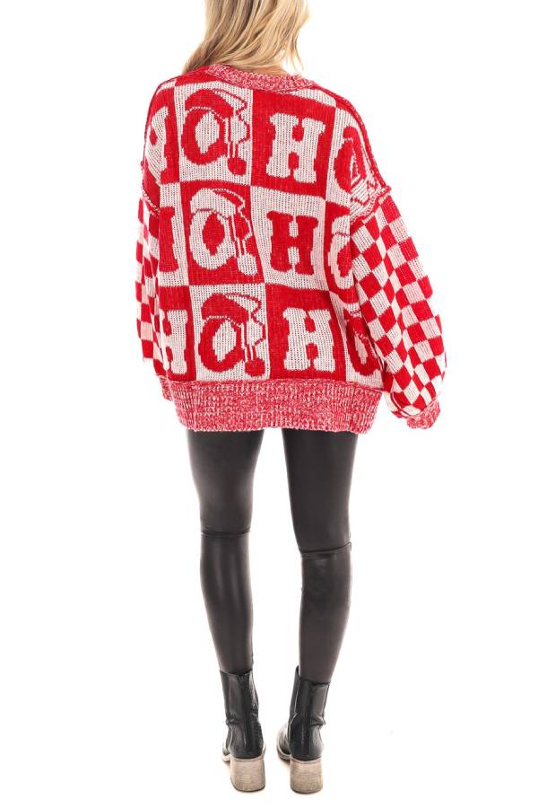 Stilla | Julebreve Rundhals Langærmet Loose Strikket Pullover