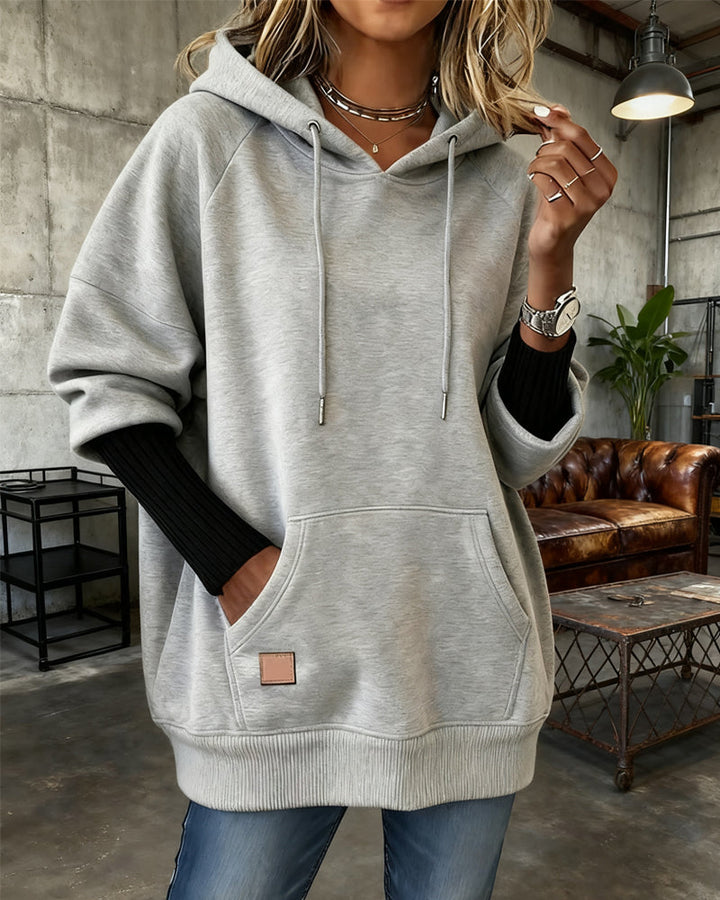 Stilla | Hættetrøje I En Casual Stil