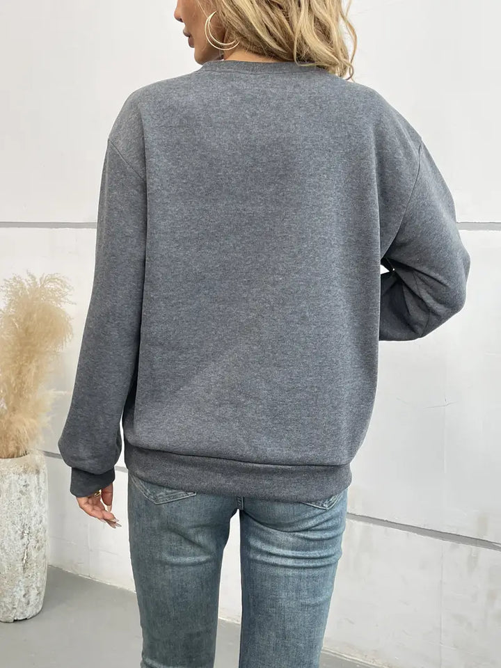Stilla | Overdimensionerede bomulds sweater med knude