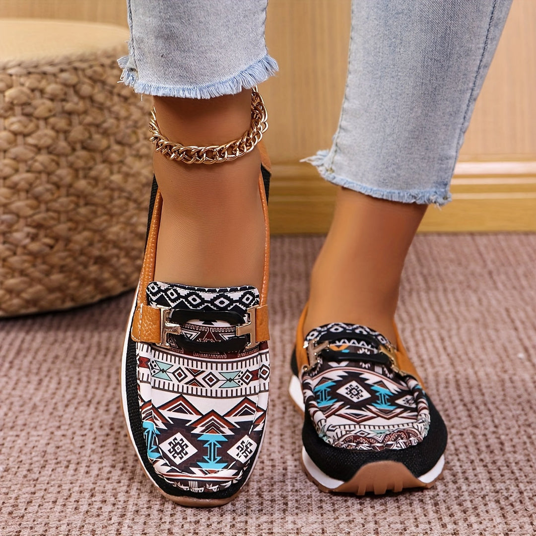 Stilla | Dame Slip on Mokasiner Britisk Stil