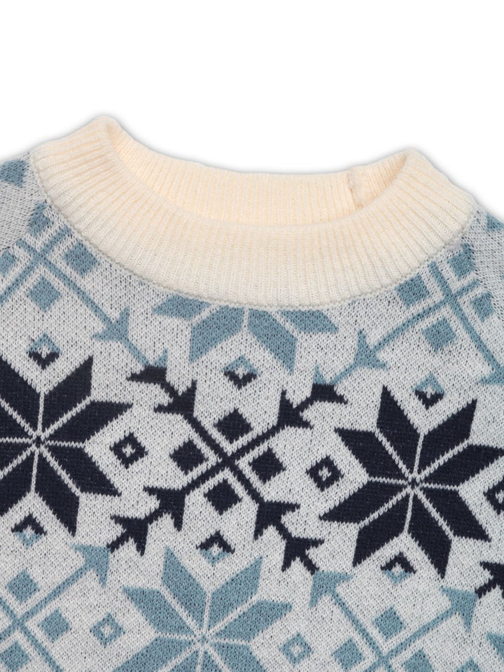 Stilla | Perfee Graphic Rundhals Pullover Med Lange Ærmer