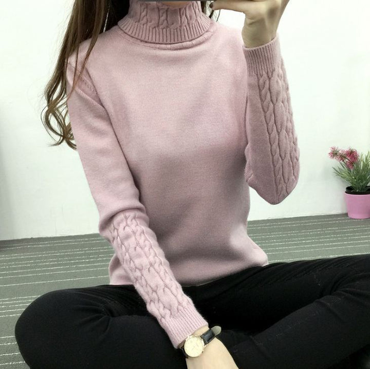 Stilla | Rullekrave sweater Minda til damer