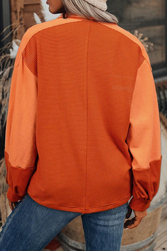 Stilla | Sweatshirt med lange ærmer og halvvare