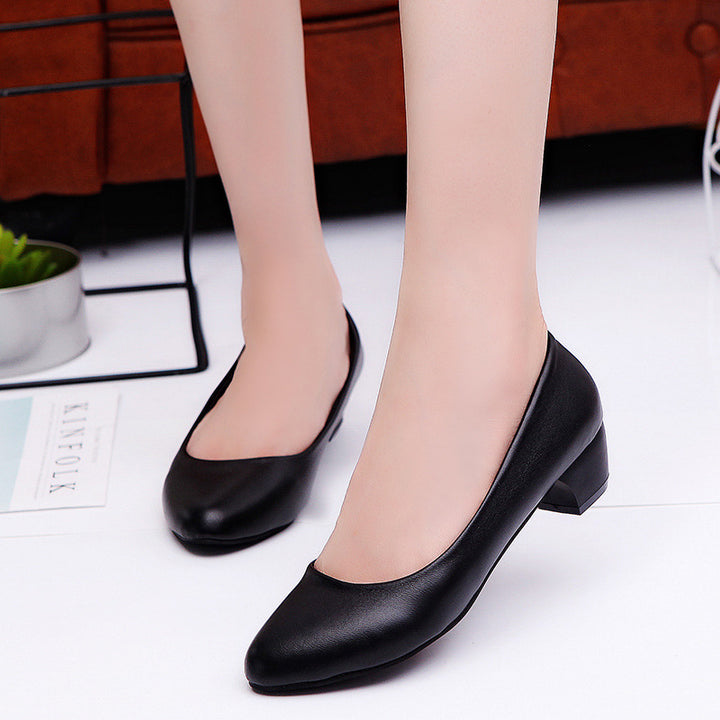 Dame elegante pumps med struktureret komfort sål Stilla