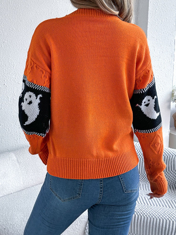 Stilla | Langærmet Pullover Med Rund Halsudskæring Ghost