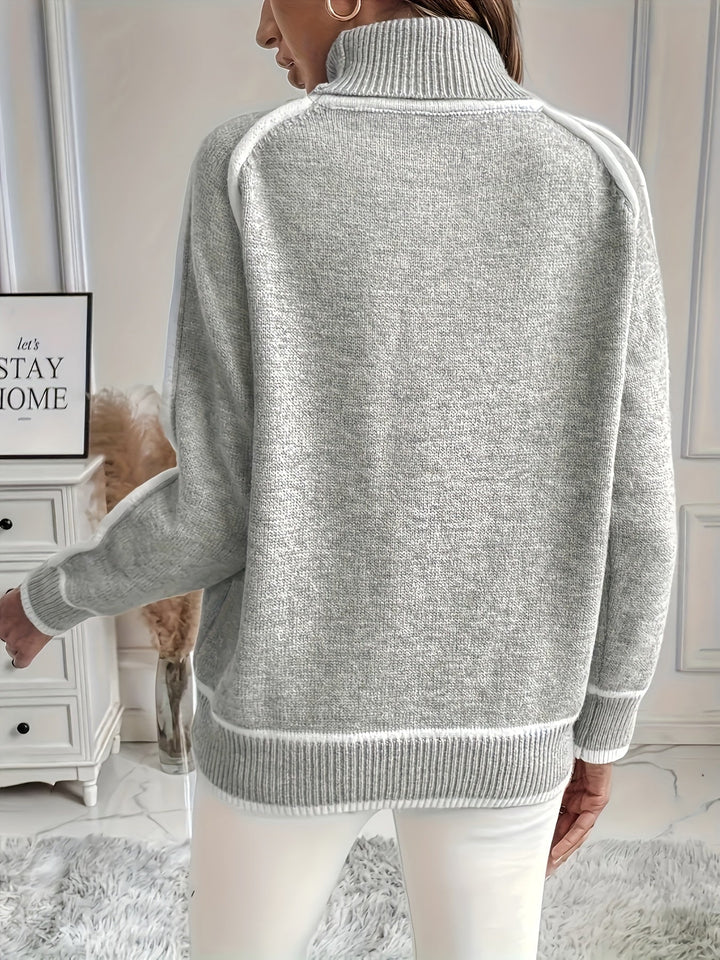 Stilla | Casual Sweater Med Rullekrave Til Damer
