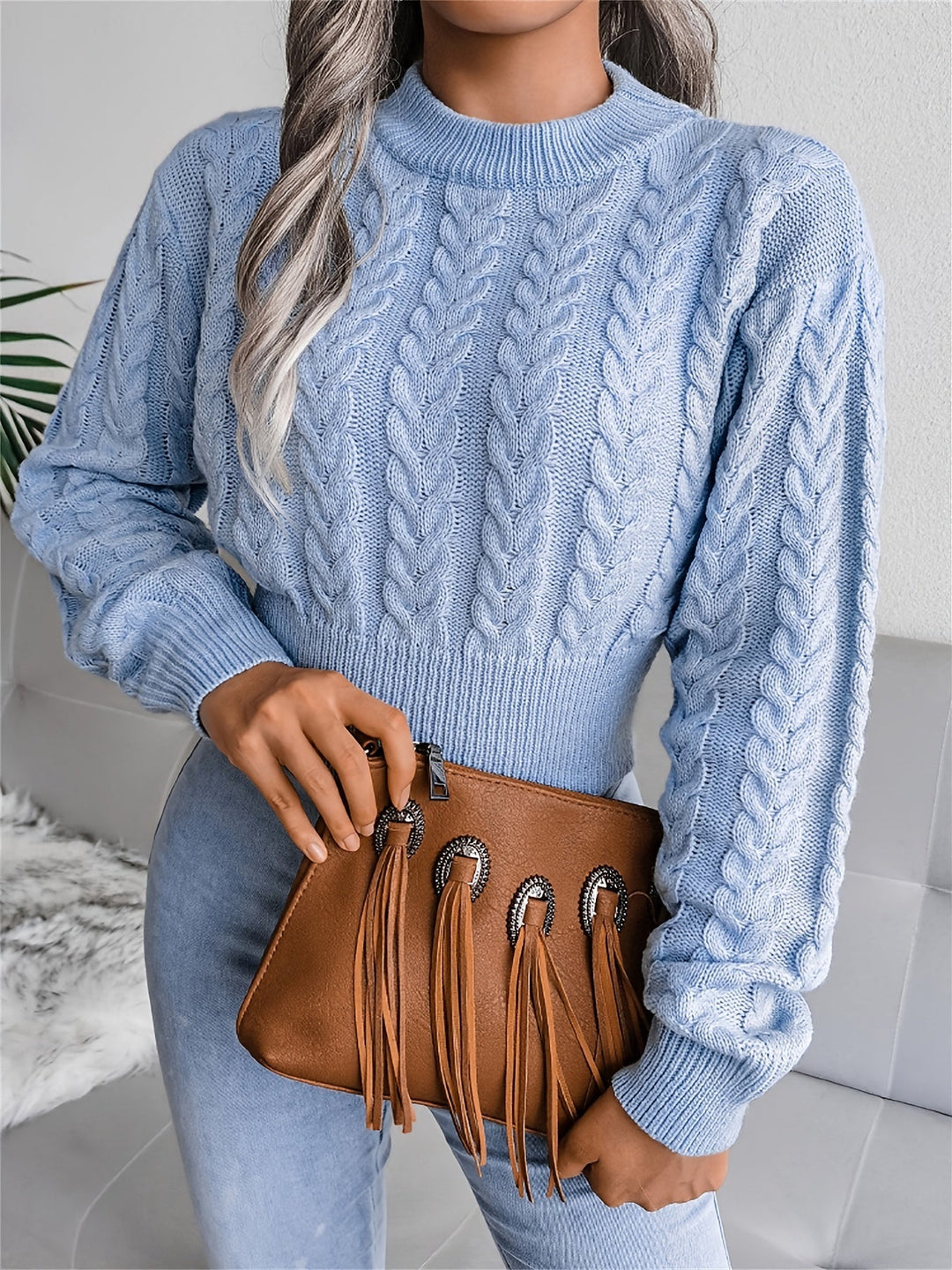 Stilla | Minimalistisk Sweater med Højkvalitets Look