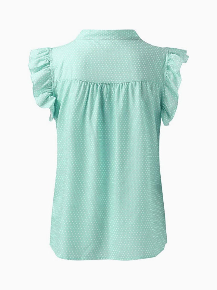 Stilla | Bluse Med Punktknude