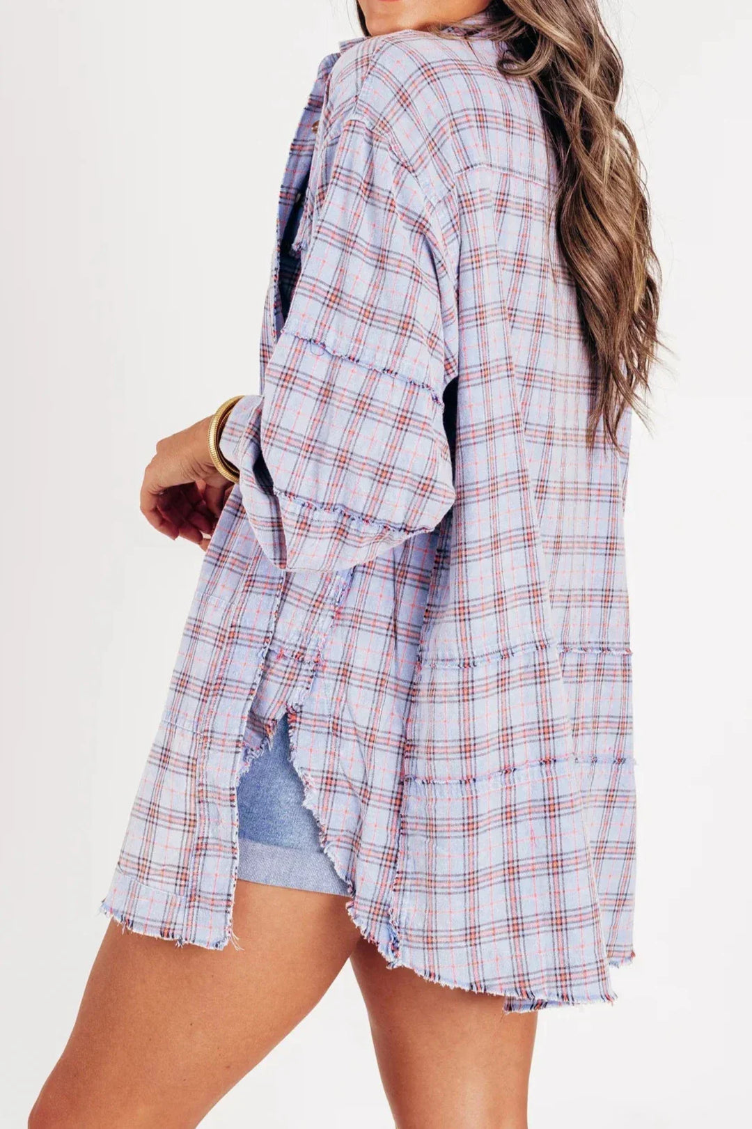 Stilla | Overdimensioneret Vasket Flannel