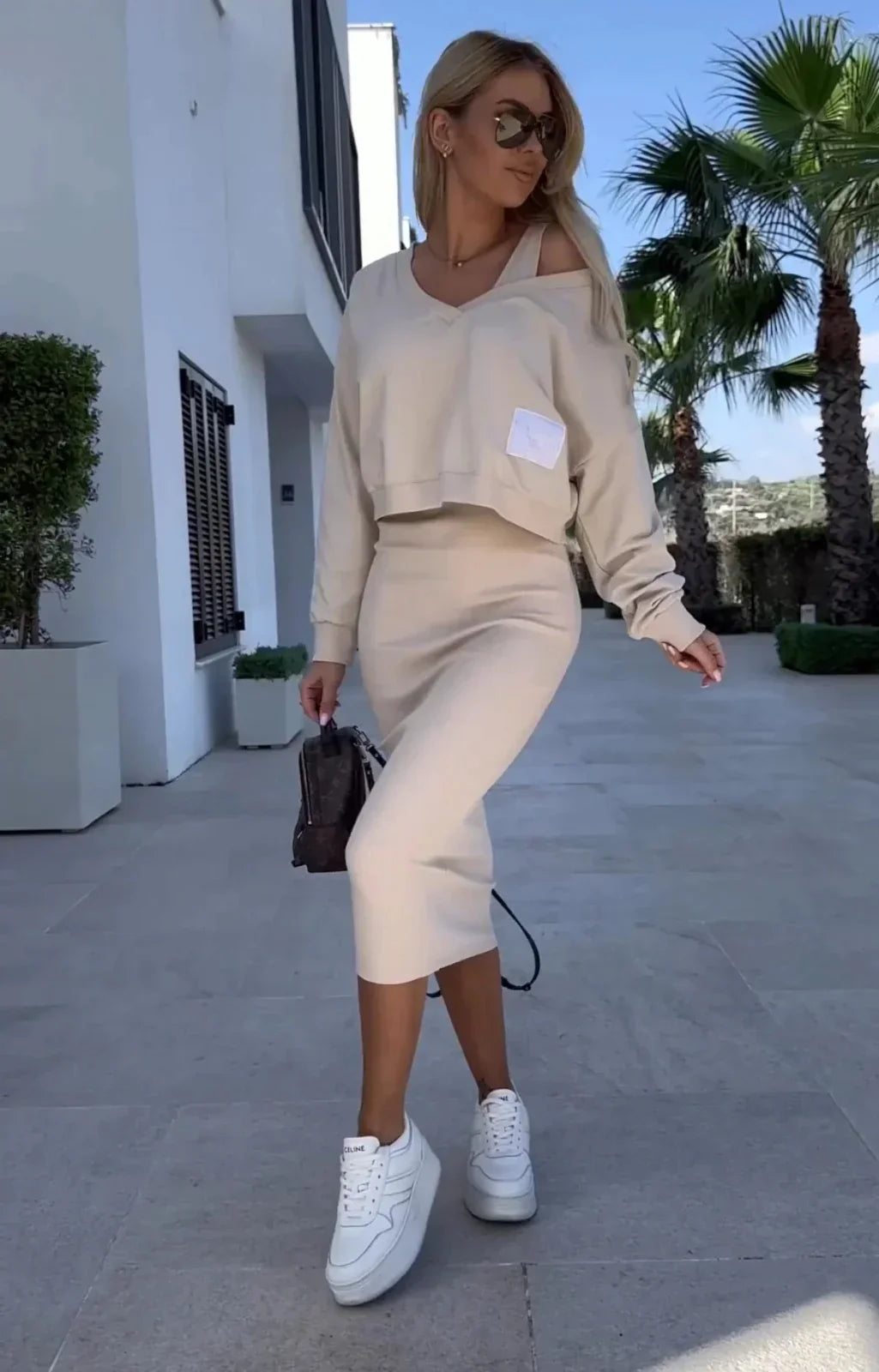 Stilla | Kjole med sweater