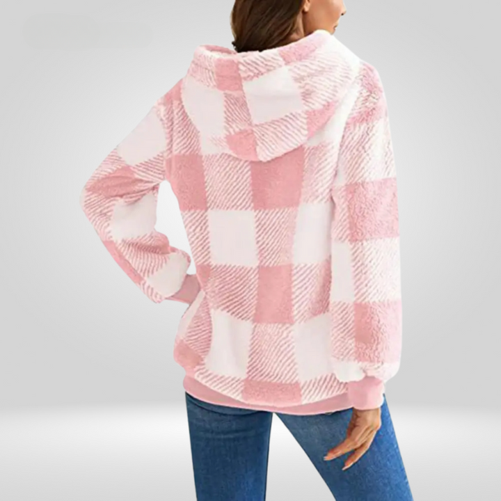 Stilla | Elegant Sweater Med Halvlynlås