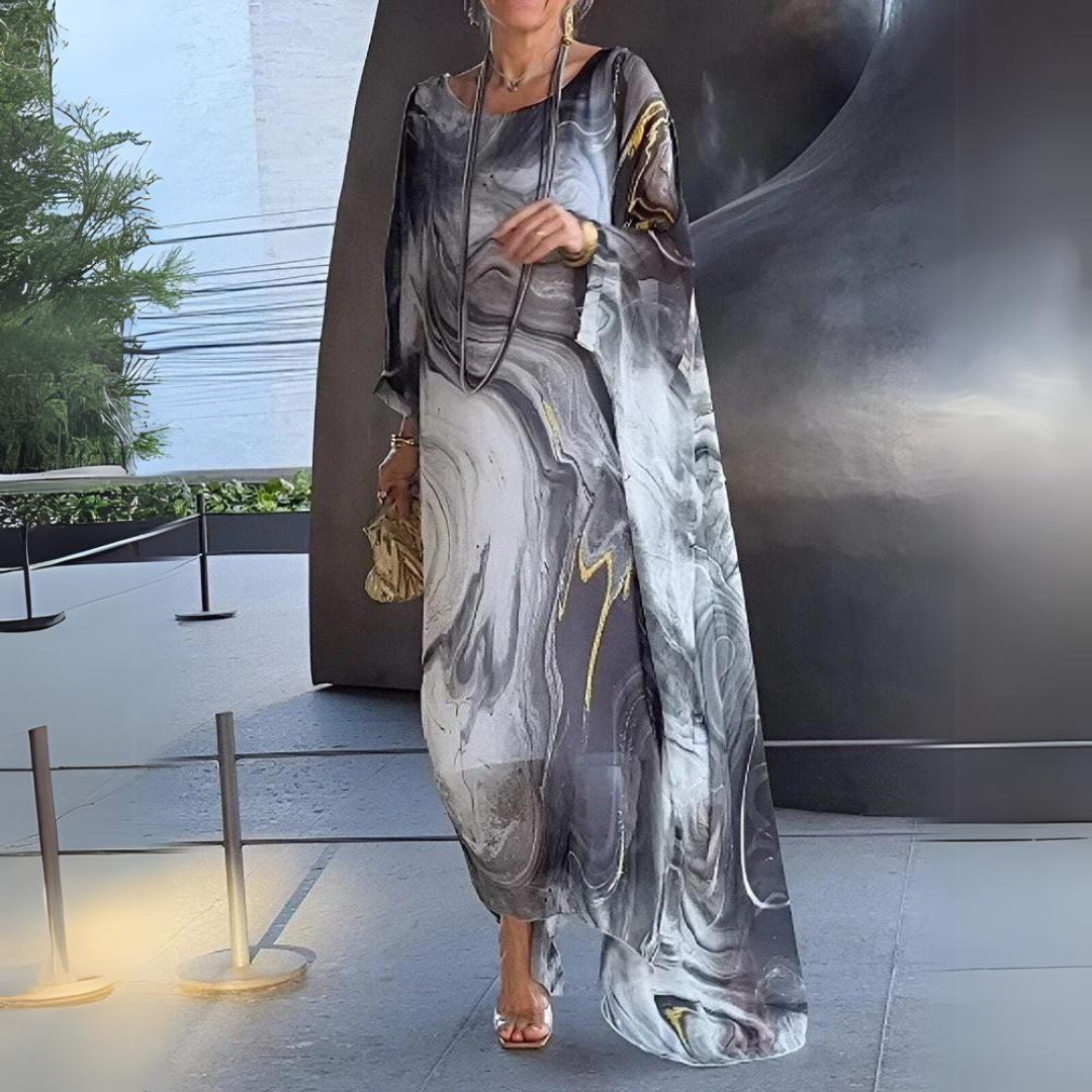 Stilla | Elegant kjole af silkemousselin