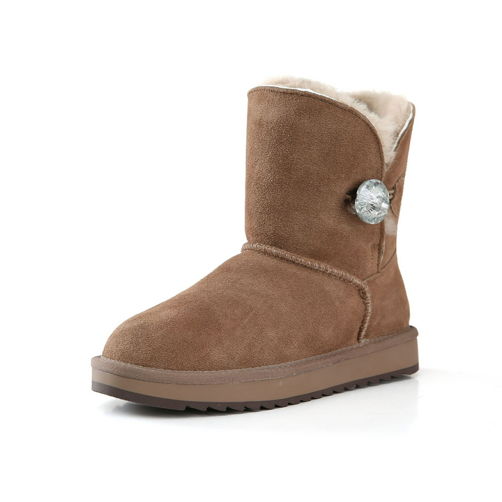 Stilla | Sneboots Af Naturlig Uld Til Kvinder