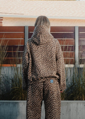 Stilla | Sweatshirt med Leopardmønster