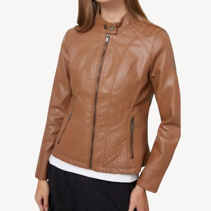 Stilla | Kunstlæderjakke til kvinder