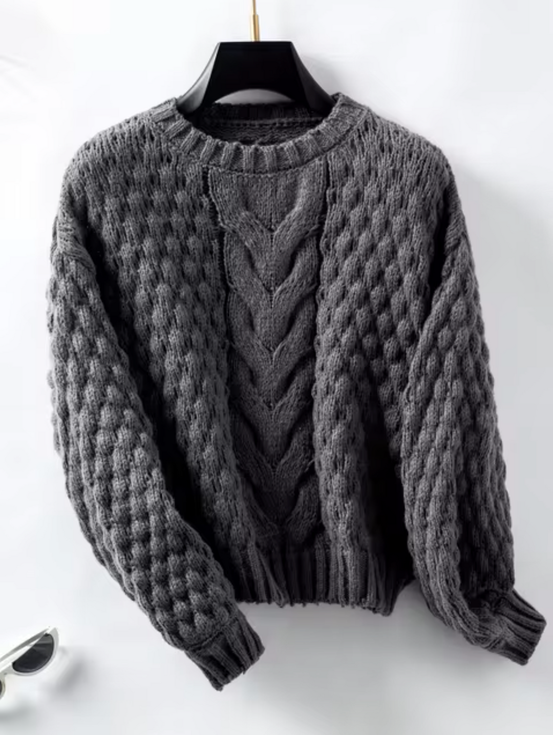 Stilla | Blød Strikpullover Med Klassisk Snit