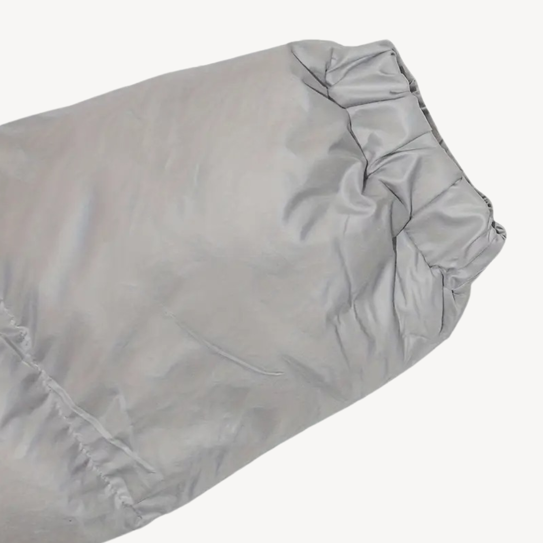 Stilla | Dame Cropped Puffer Zip Jakke