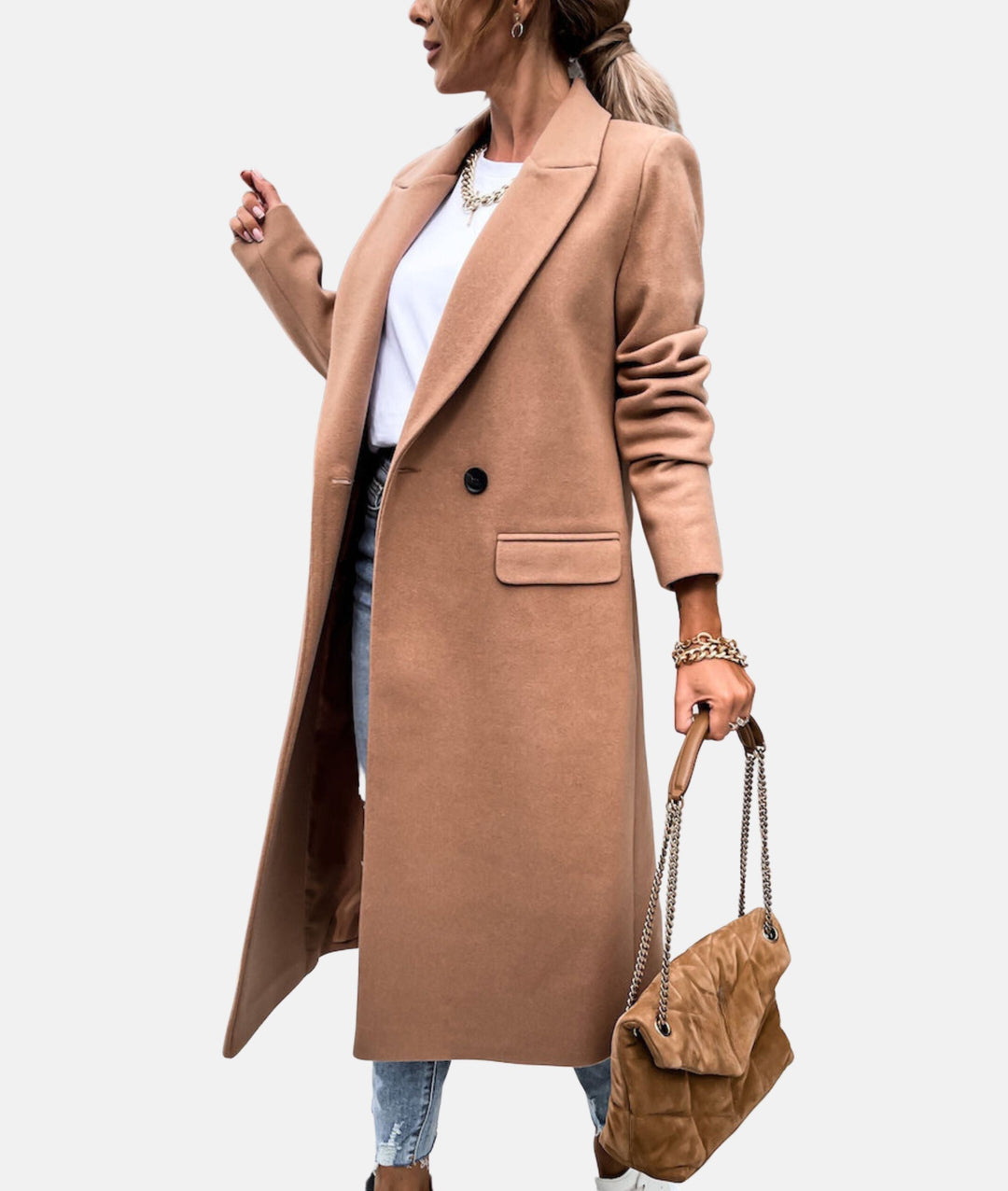Stilla | Elegant og Figurtilpasset Frakke