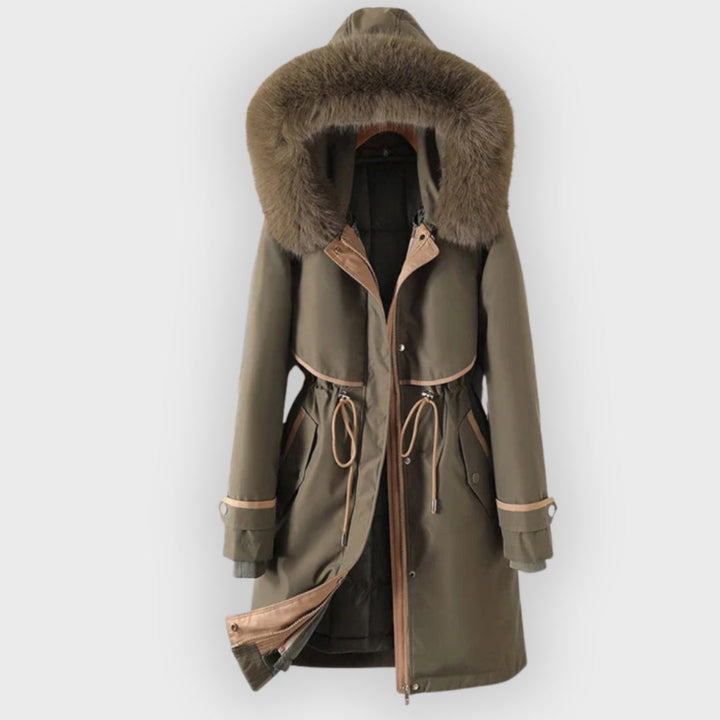Stilla | Parka-jakke med quiltet indvendig foring