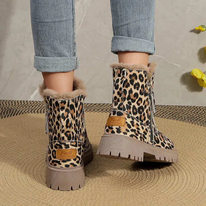 Stilla | Dame Støvler Leopardmønster
