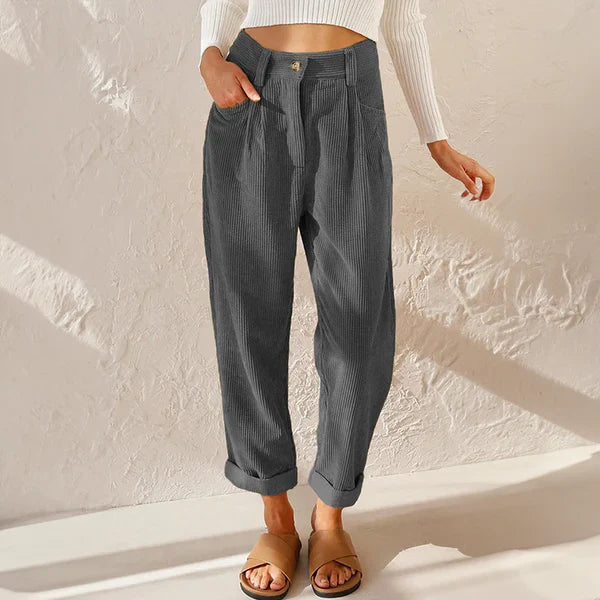 Stilla | Sommervarm Casual Cordbukser