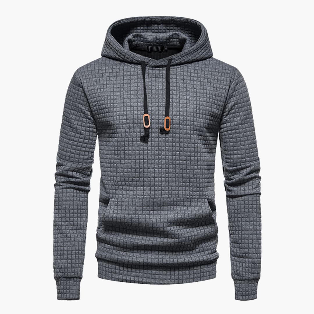 Stilla | Hoodie med Hætte Ternet - Moderne Fritids-Hoodie til Hverdag og Sport