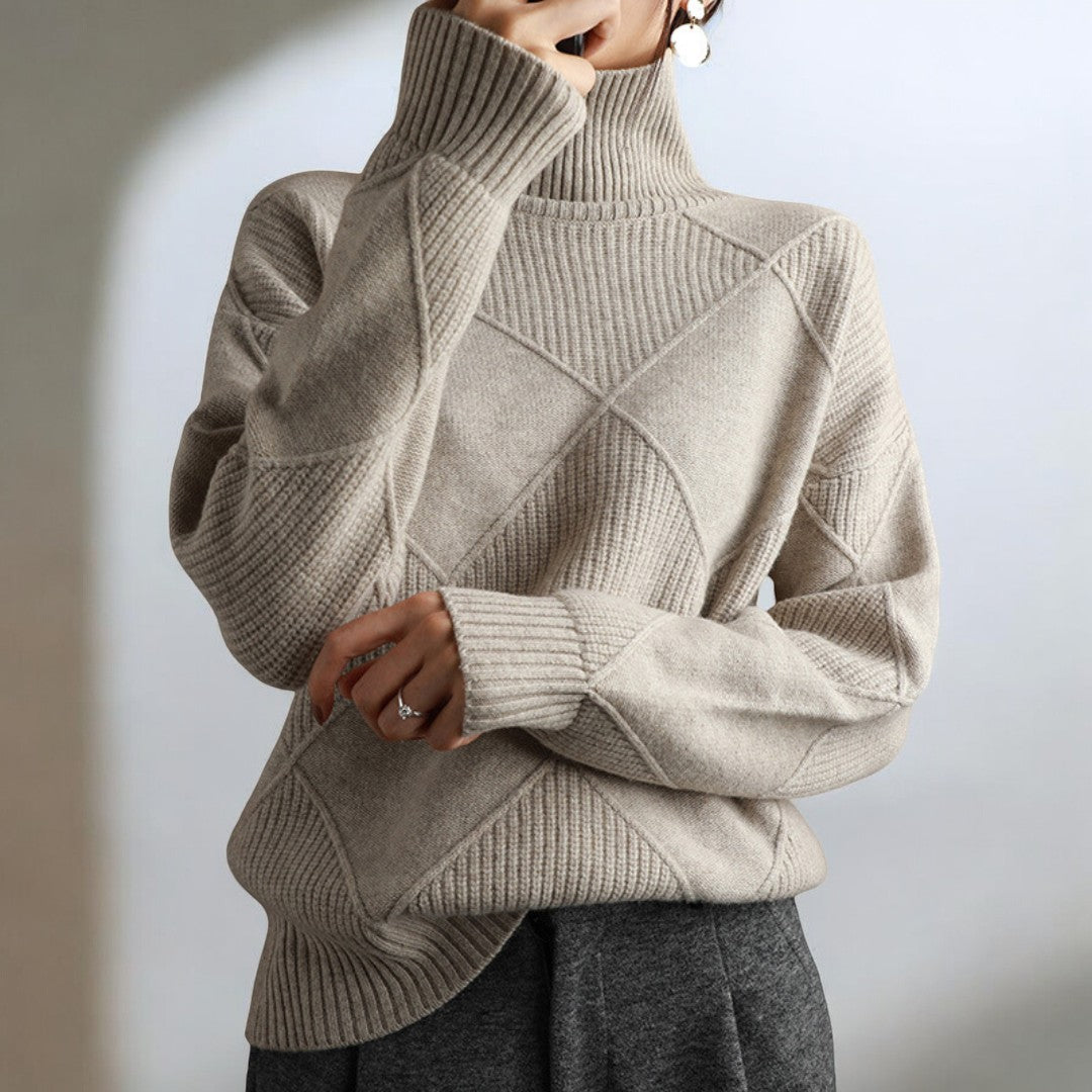 Stilla | Kuscheliger Rollkragenpullover aus weichem Stoff