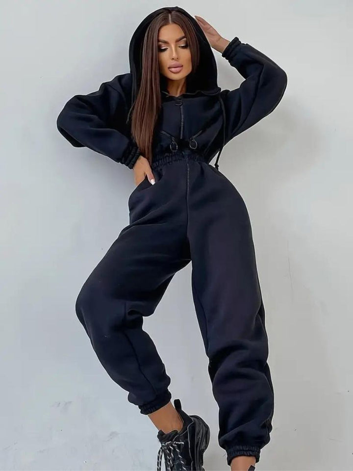Stilla | Hoodie med hætte og snøre