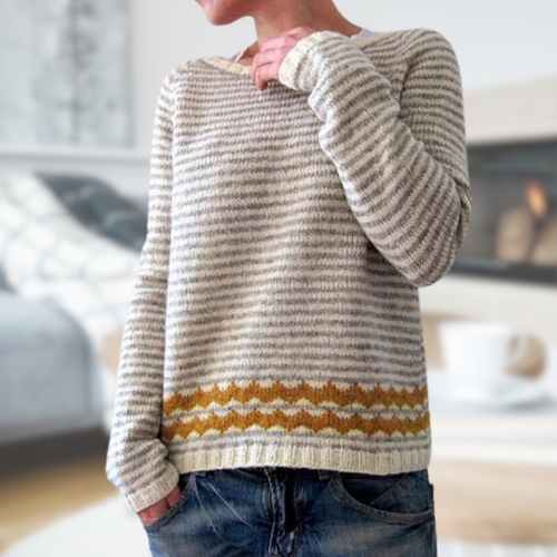 Stilla | Modetrendy og Elegant Strikpullover