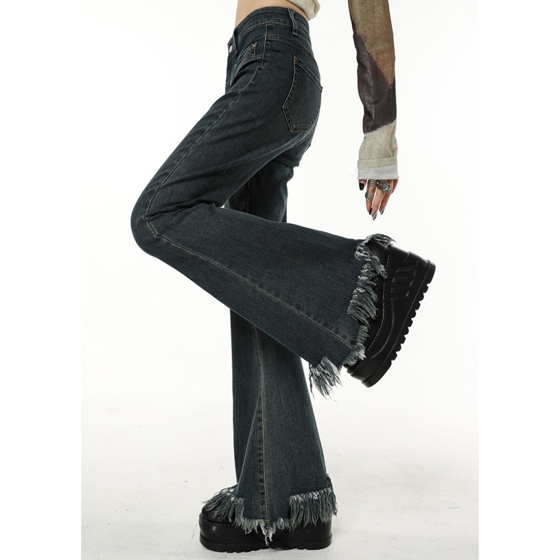 Stilla | Sorte Årgang Jeans Til Kvinder