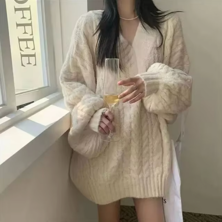 Stilla | Over størrelse Pullover Af Strik
