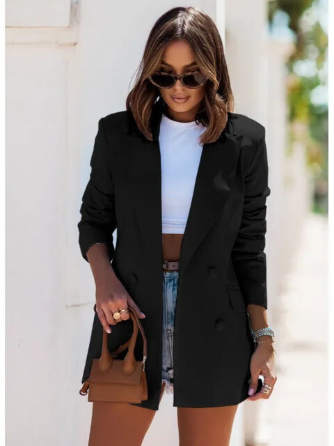 Stilla | Lang Blazer Til Kvinder