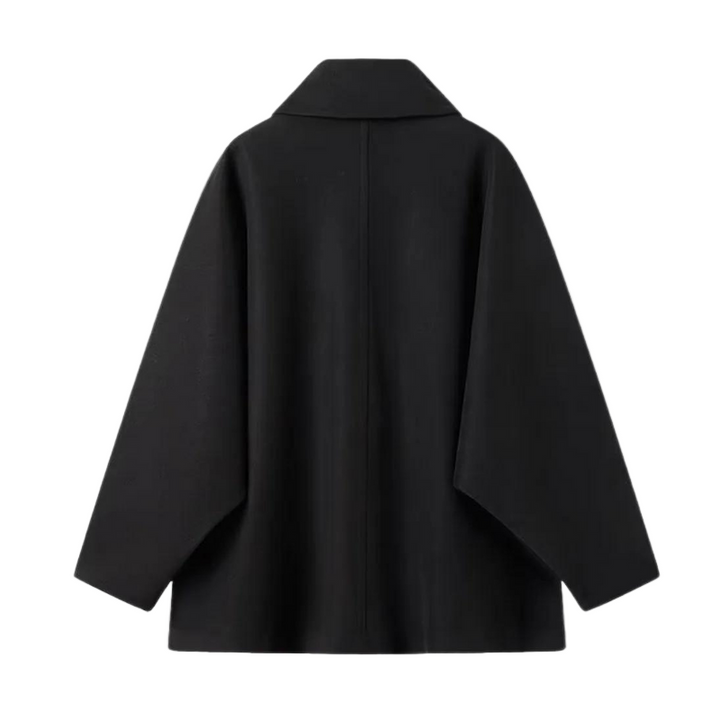 Stilla | Dame overgangsjakke i oversized stil med knaplukning