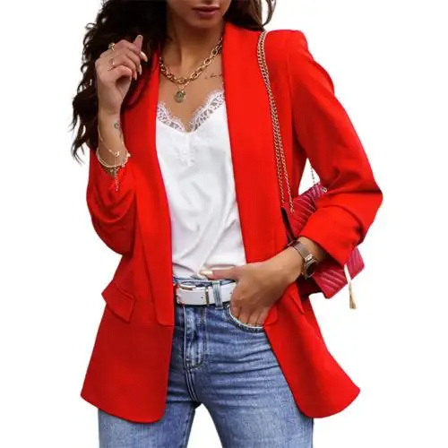 Stilla | Moderigtig Dame Blazer Med Lange Ærmer