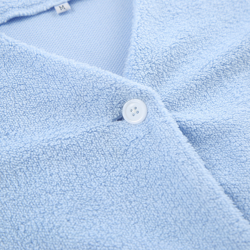 Stilla | Blå Langærmet Uldpyjamas Til Kvinder