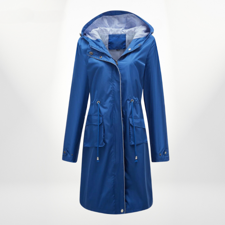 Stilla | vandtæt over-knee trenchcoat