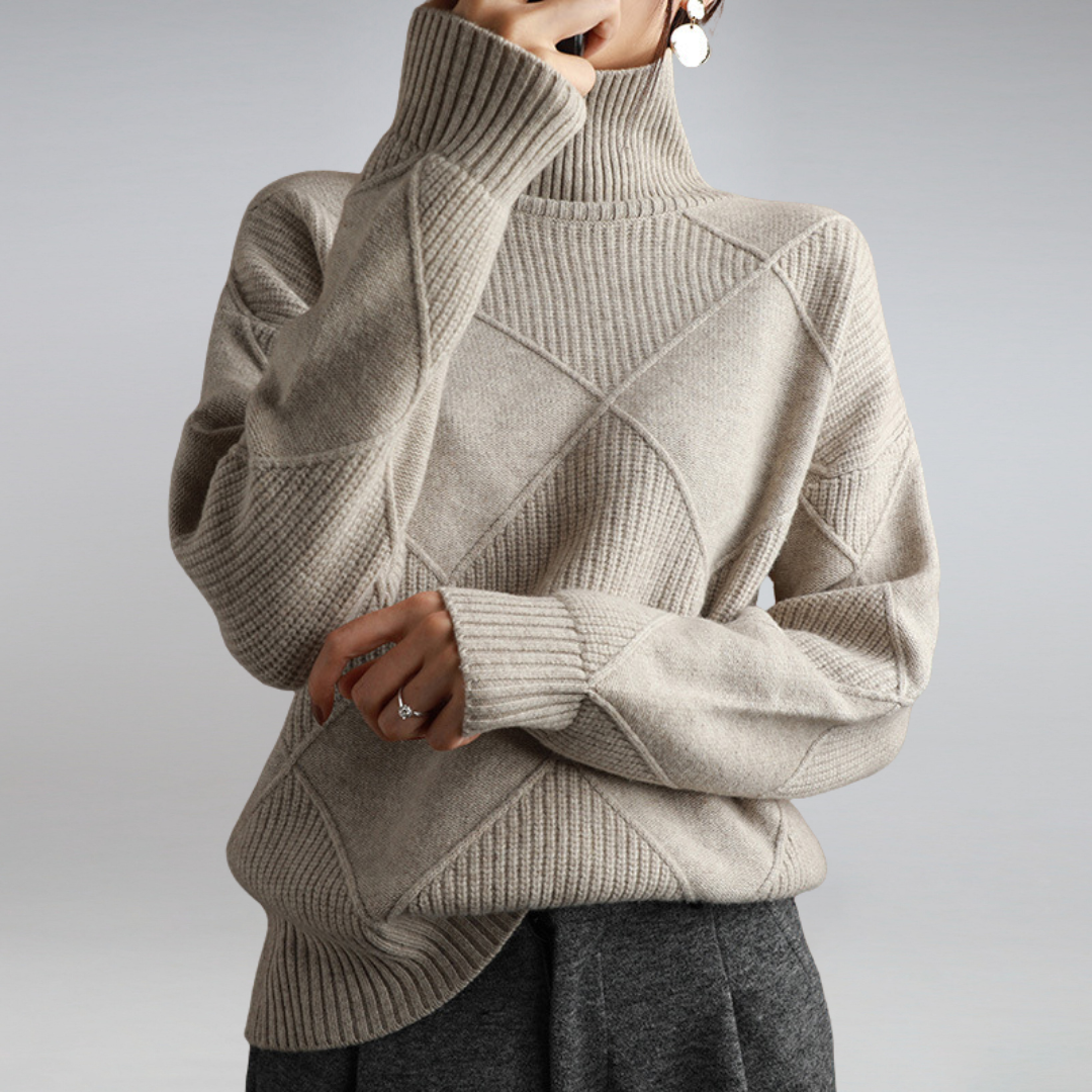 Stilla | Pullover med rullekrave af cashmere