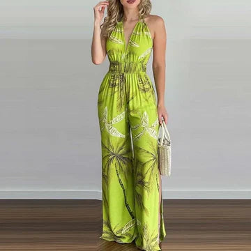 Stilla | Rygfri Taljeret Jumpsuit